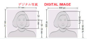 アメリカビザ写真規格