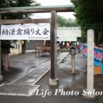 元住吉・井田神社へのお宮参りの出張撮影（2019年7月）